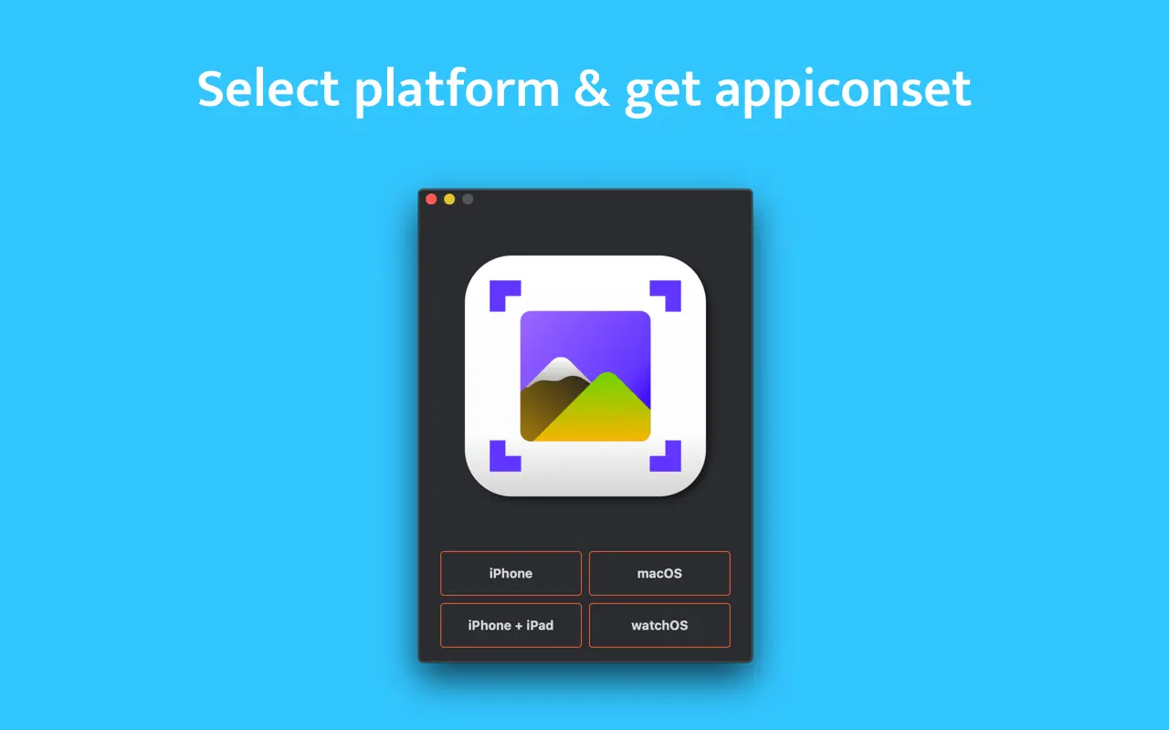 #2. Icon Resizer Tool for xCode (macOS) Av: Kirill Aust