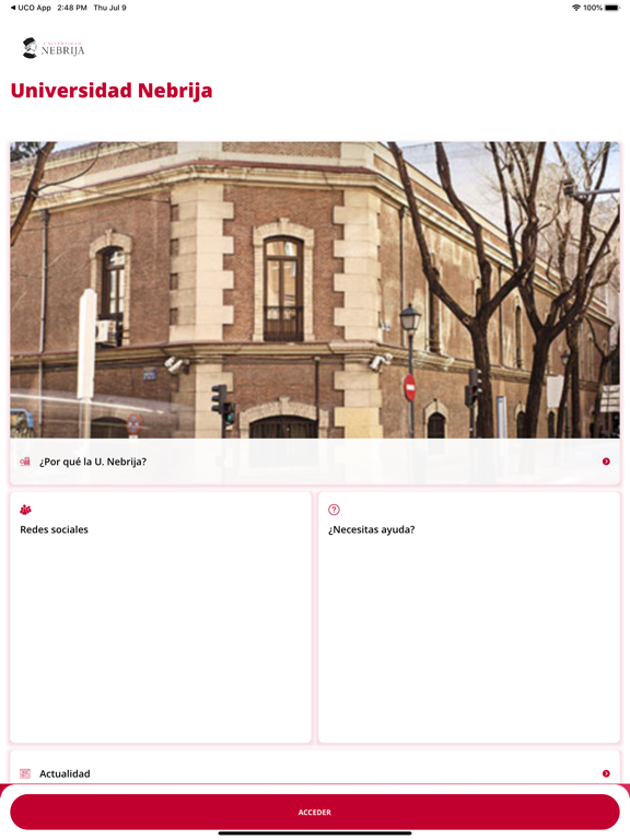 Screenshot #4 pour Universidad Nebrija