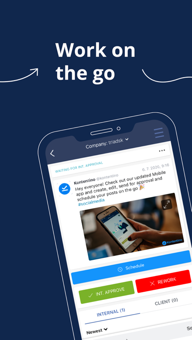 Kontentino - Social Media tool Screenshot