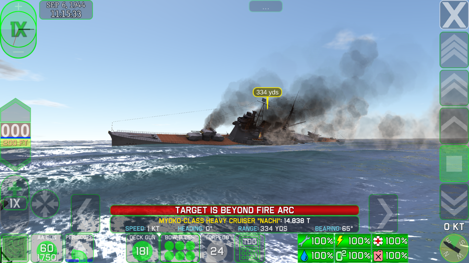 #4. Crash Dive 2 (iOS) 由: Panic Ensues Software