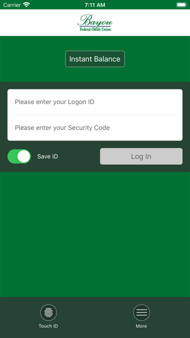 Bayou Federal Credit Union screenshot 2