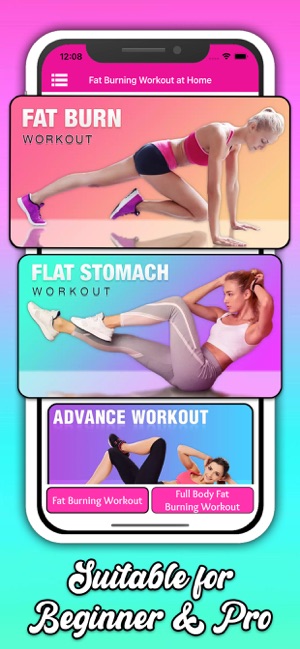 Fat Burning Workout At Home On The App