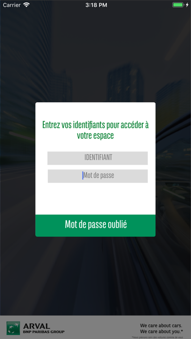 Arval AutoPartage Screenshot