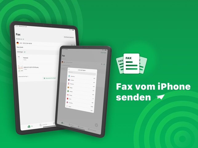 Fax Vom Iphone Faxen Im App Store