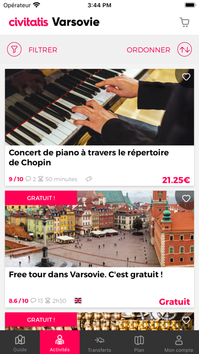 Screenshot #3 pour Guide de Varsovie Civitatis