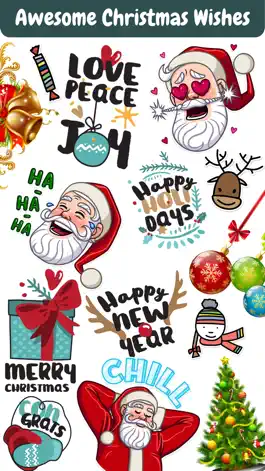 Game screenshot Happy Christmas Stickers ! hack