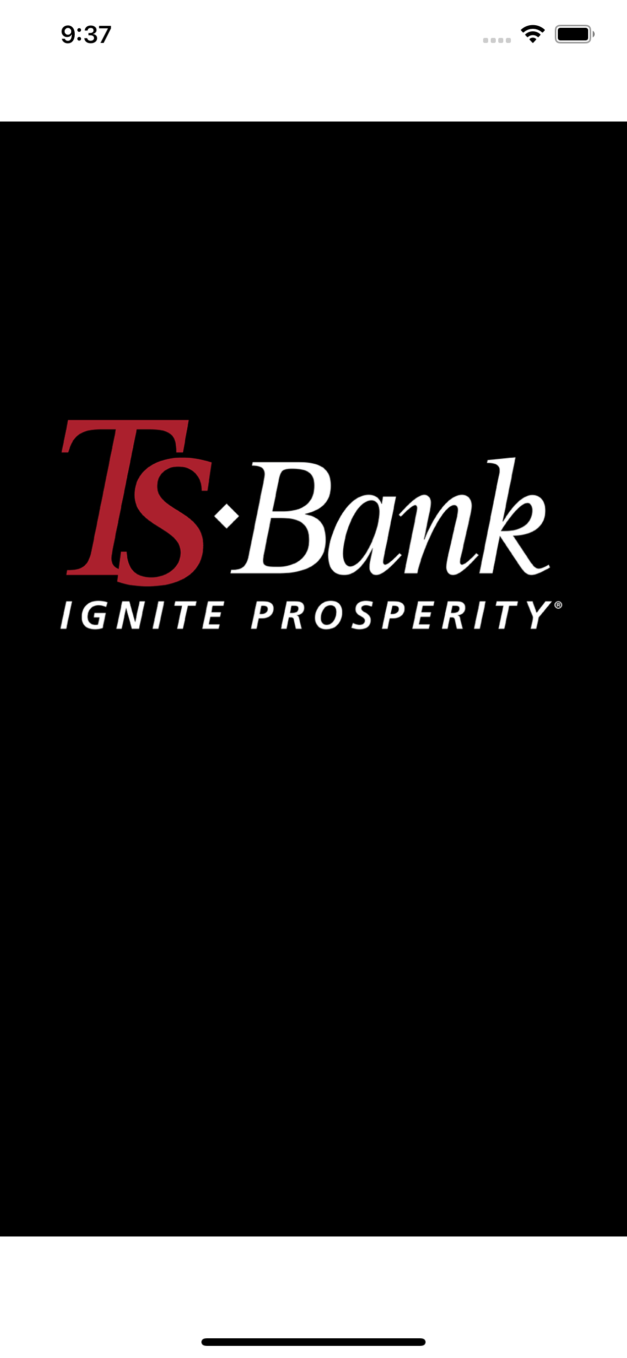 TS Bank Mobile Cash Management