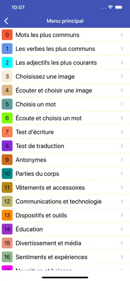 Game screenshot French Language Learning apk