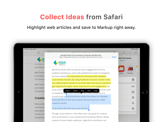 Markup Ultimate iPad app afbeelding 7