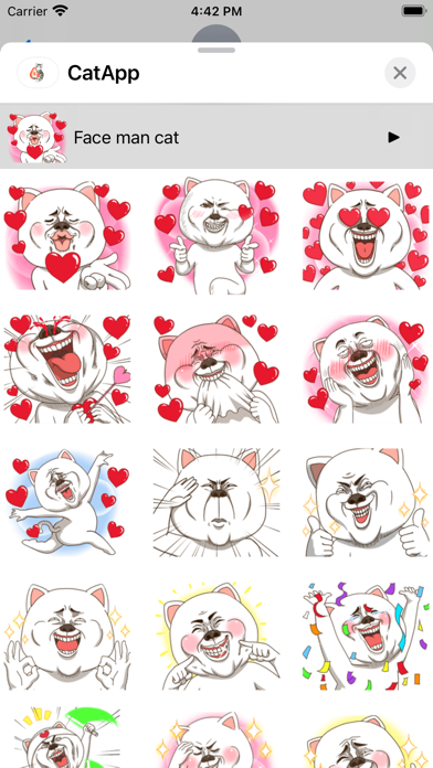 Kitty Stickers! Screenshot