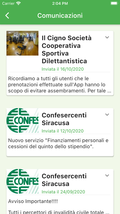 iPrenota Screenshot
