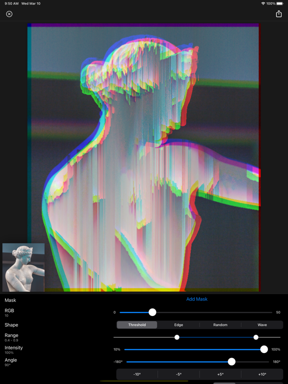 Screenshot #5 pour Glitch Fx - Pixel Sorting