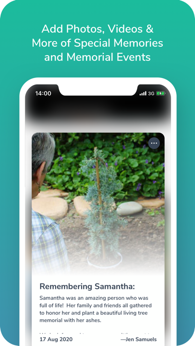 Ecorial®, Memorials in Nature Screenshot