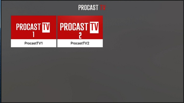 Screenshot #1 pour Procast TV