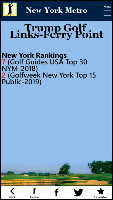GolfDay New York Metro Screenshot