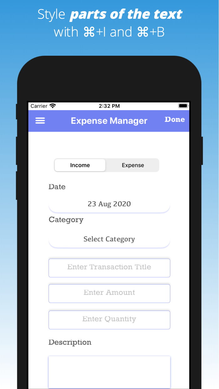 Daily Expense Manager
