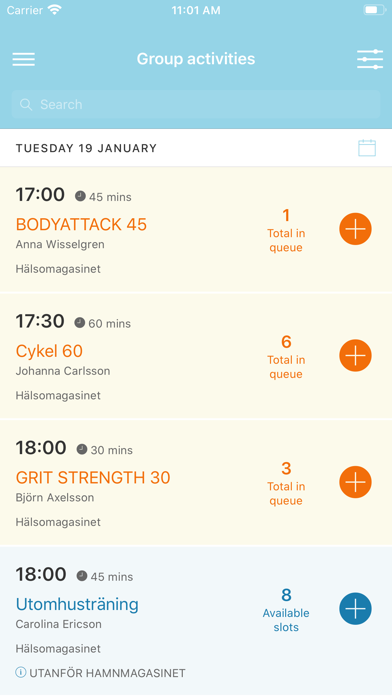 Hälsomagasinet i Nyköping Screenshot