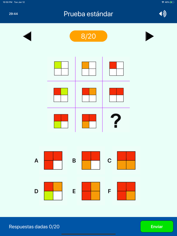 Screenshot #5 pour Prueba de IQ