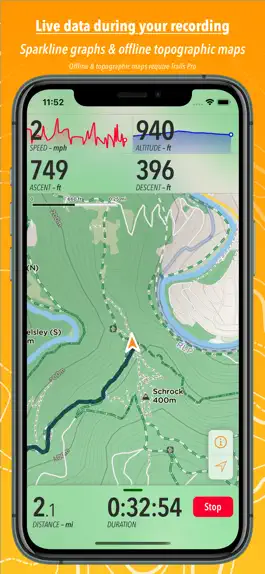 Game screenshot Trails · Outdoor GPS Logbook mod apk