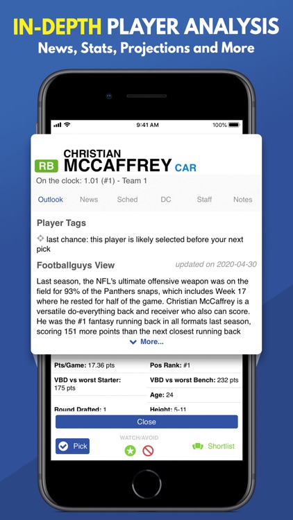 Fantasy Football Draft 2020 screenshot-8