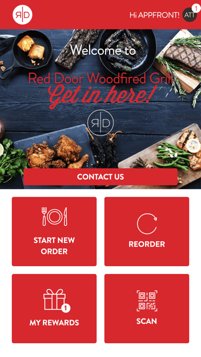 Red Door Woodfired Grill Screenshot