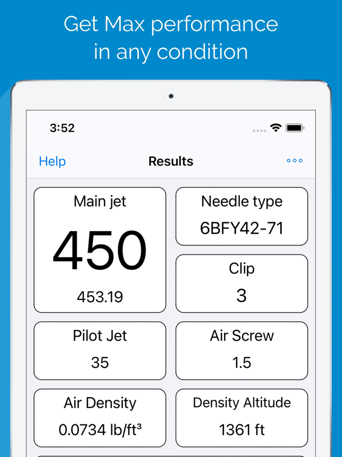 Jetting for KTM 2T Dirt Bikes