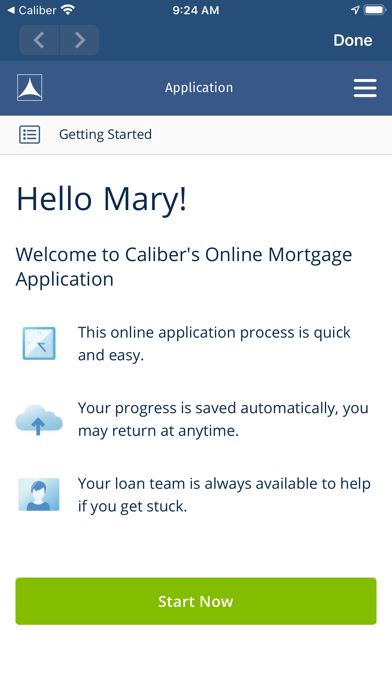 How to cancel & delete Caliber Home Loans from iphone & ipad 4