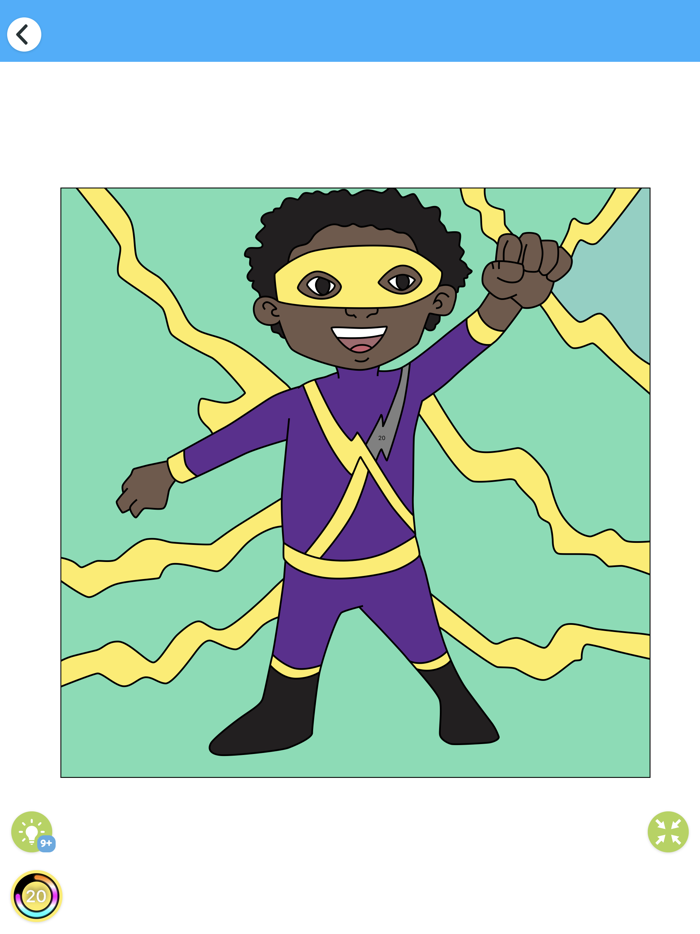 Kids Color By Number - Paint