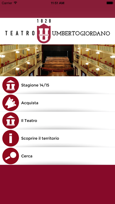 Teatro Umberto Giordano Screenshot