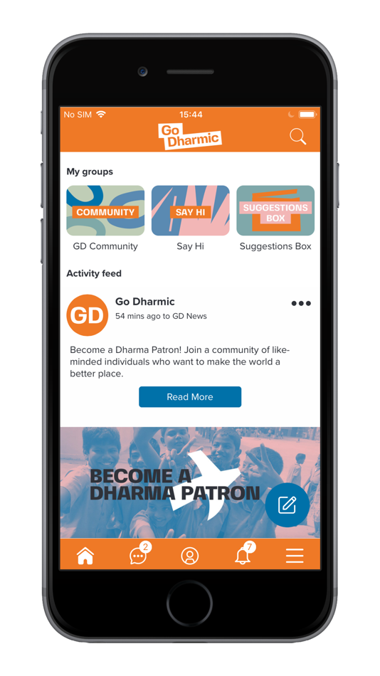 #2. Go Dharmic (iOS) 由: Go Dharmic Welfare UK