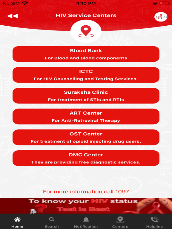 Screenshot #5 pour NACO AIDS APP