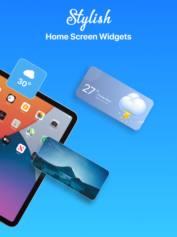 Widget Custom Screenshots