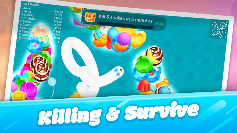 #2. Worms Dash (iOS) 由: Redeye Game