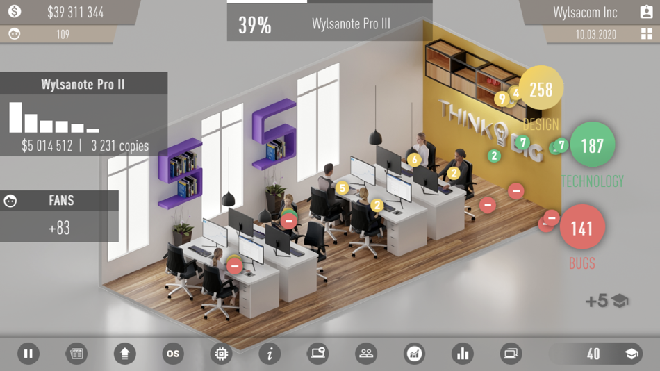 #1. Laptop Tycoon (iOS) 由: Oleksii Cherneha
