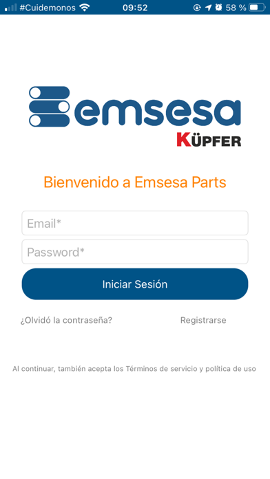 Screenshot #1 pour Emsesa Parts
