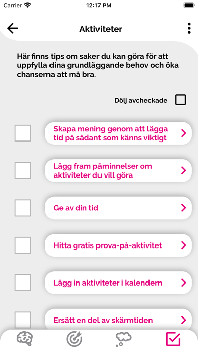 Det syns inte Screenshot