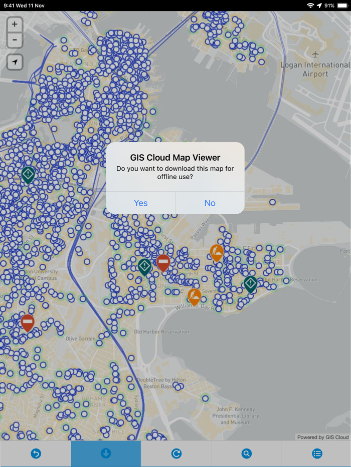 GIS Cloud Map Viewer