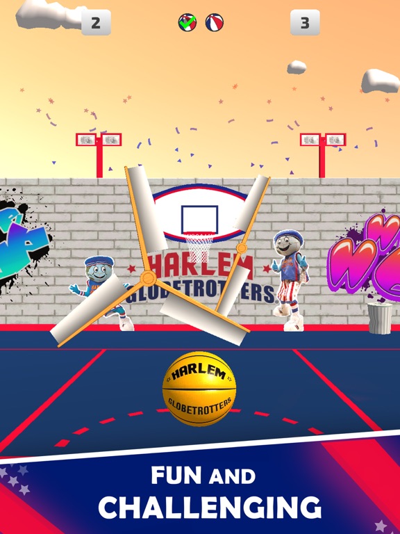 Screenshot #5 pour Harlem Globetrotter Basketball