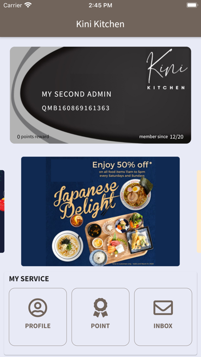 Kini Kitchen Screenshot