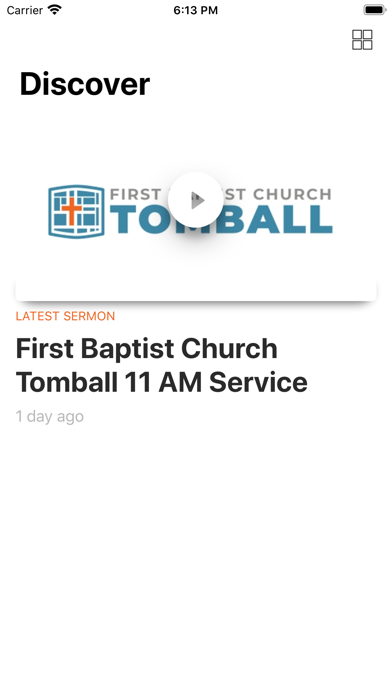 First Baptist Church Tomball Screenshot