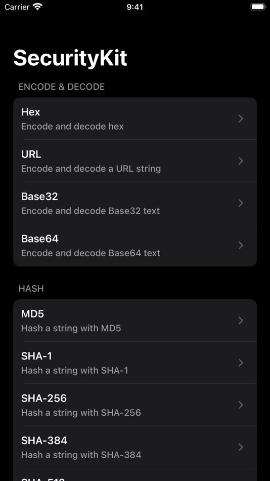 #2. SecurityKit - Developer Tools (iOS) 由: INNOVATIVE DIGITAL TECHNOLOGIES LIMITED