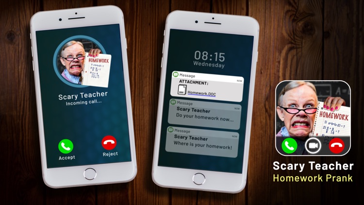 Scary Teacher Call Prank screenshot-3