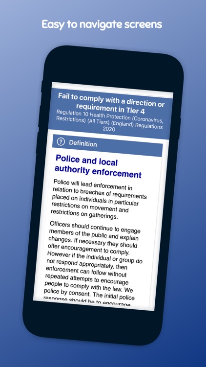 Pocket Sergeant - Police Guide