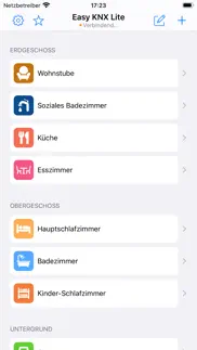 easy knx lite iphone bildschirmfoto 1