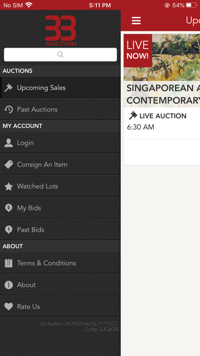 33 AUCTION Screenshot