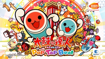 Screenshot from Taiko no Tatsujin Pop Tap Beat
