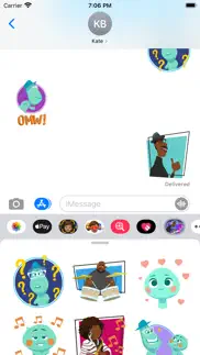 How to cancel & delete pixar stickers: soul 3