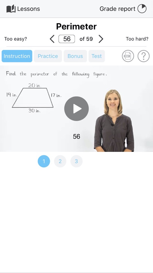 #2. 5th Grade Math Tutor (iOS) 由: YourTeacher.com
