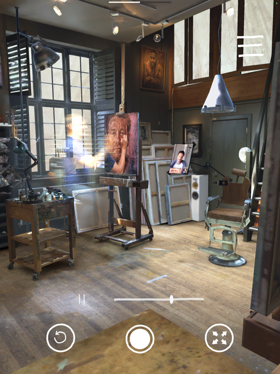 Jonathan Yeo Studio iPad screenshot 2 - Entertainment app
