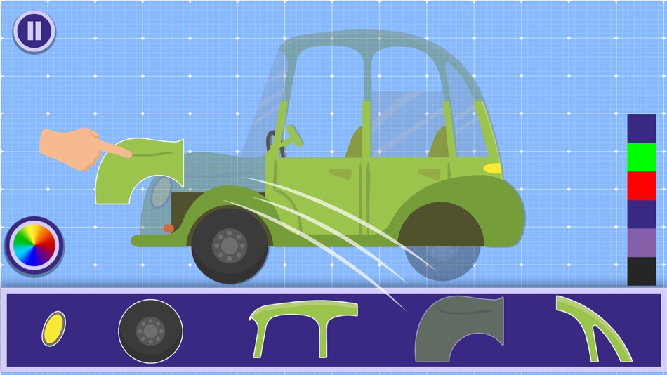 #5. Design Bricks Car: Jumping Sim (iOS) 由: Farjad Adnan